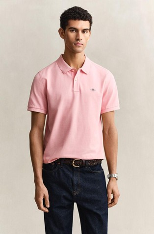 Regular Fit Shield Piqué Polo Shirt