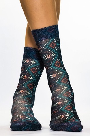 Cross Stich ženske čarape