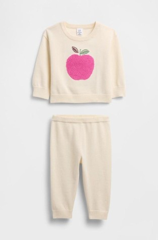 2-dijelni pleten komplet za bebe