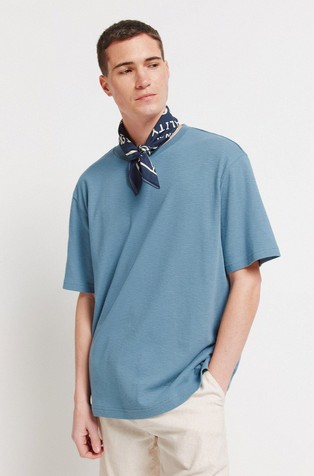 Teksturirana majica kratkih rukava