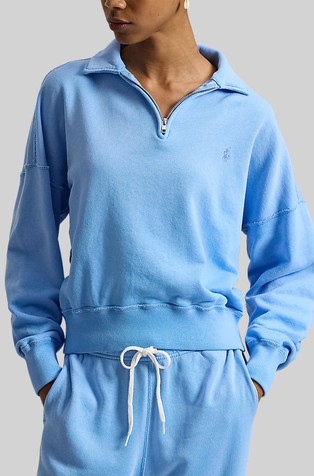 Fleece Qarter-zip Pullover