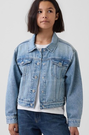 Icon denim jakna za djevojčice