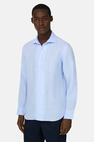 Regular fit lanena košulja