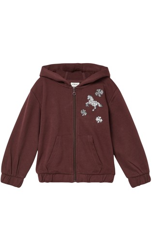 Pulover s kapuljačom i šljokicama