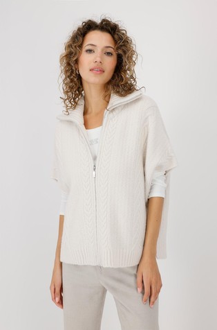 Pleten prsluk s uzorkom lanca