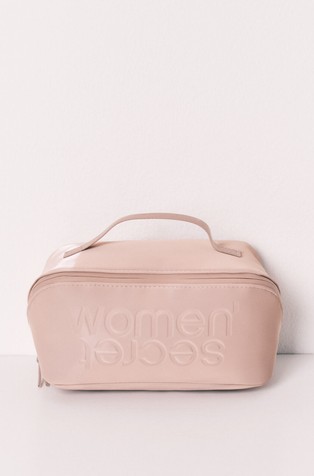 Logo kozmetička torbica s ručkom