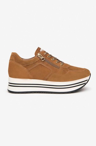 Suede sneakers
