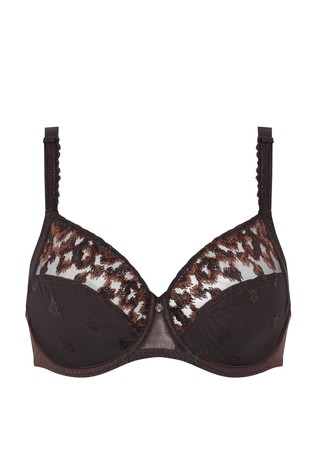 Bold Curve Full Coverage Partly Lined Bra