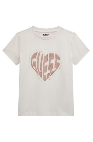 Logo rhinestone t-shirt