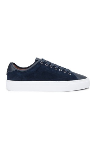 Suede Court Trainers