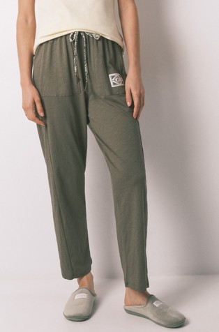 Cotton long trousers