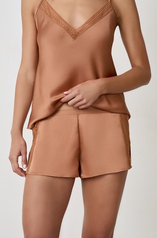 Feeling Satin Pyjama Shorts