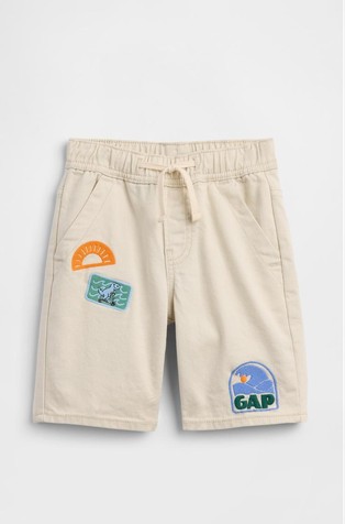 Denim kratke hlače s grafikama za djecu dječake