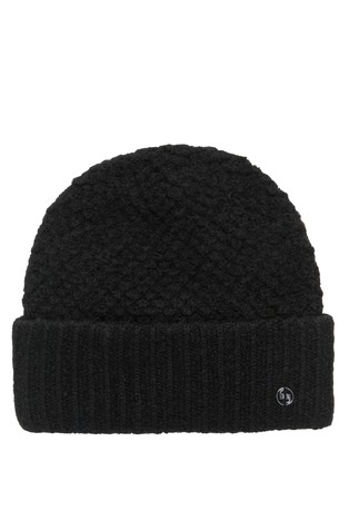 Teksturirano pletena kapa sa šljokicama