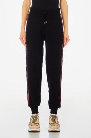 Donji dio trenirke s kontrastnom logo trakom