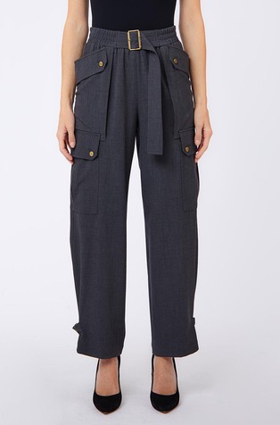 Flannel Cargo Pants