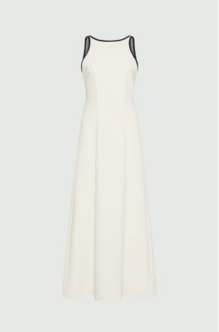 Art. 365 satenska haljina s izrezom na leđima