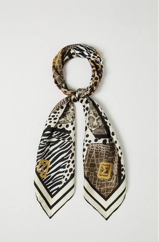 Svilena marama s uzorkom