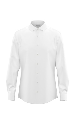 Slim fit košulja od mješavine pamuka