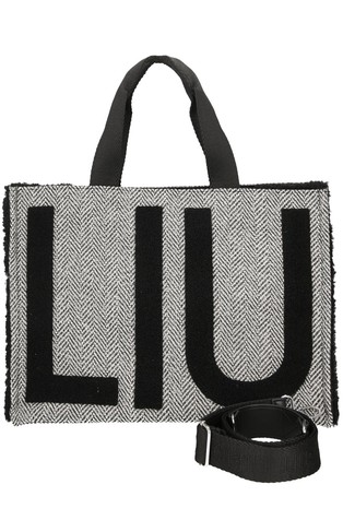 Large tote bag with terry logo