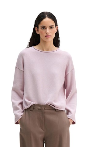 Loose fit organic cotton sweater