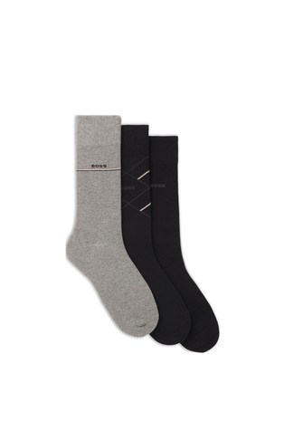 Paket od 3 para čarapa s logo detaljima