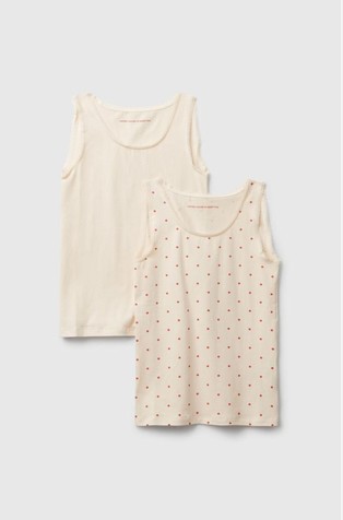 Paket od 2 potkošulje od elastičnog pamuka