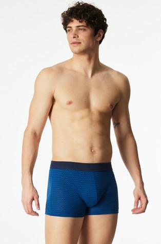 Comfort Fit - patterned stretch organic cotton boxers