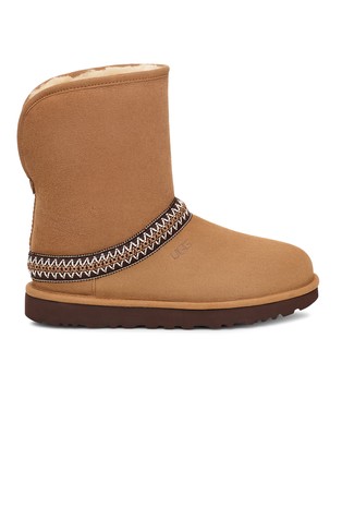 Classic Short Crescent Ankle Boot