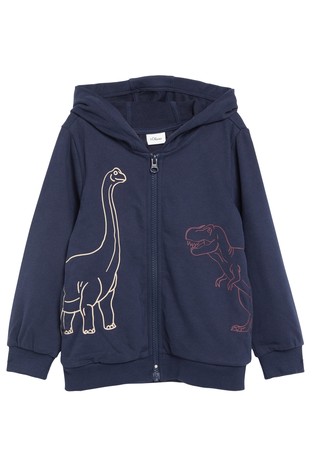 Pulover s kapuljačom i otiskom dinosaura