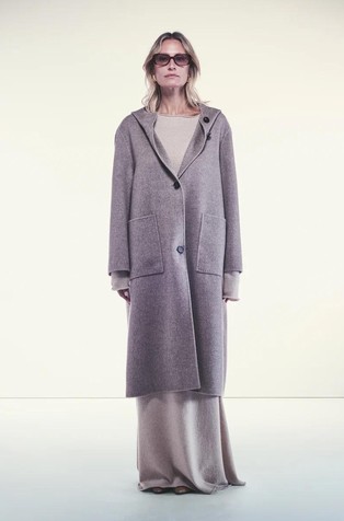 Christopher dugi kaput s kapuljačom