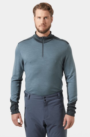 LIFA® Merino majica s djelomičnim patentnim zatvaračem