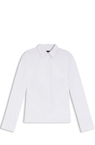 Slim fit košulja od mješavine pamuka