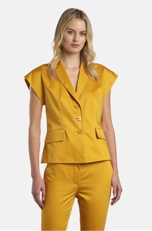 Short sleeved blazer jacket