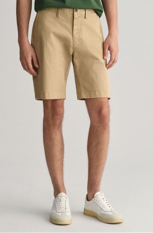 Slim fit pamučne chino kratke hlače