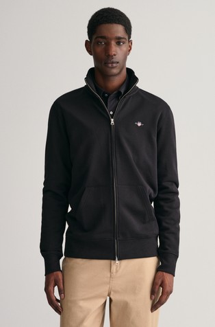 Shield Zip Sweatshirt In Cotton-blend