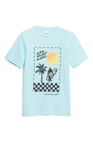 T-shirt with front print