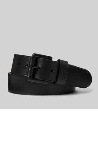 Signature Pony Leather Belt