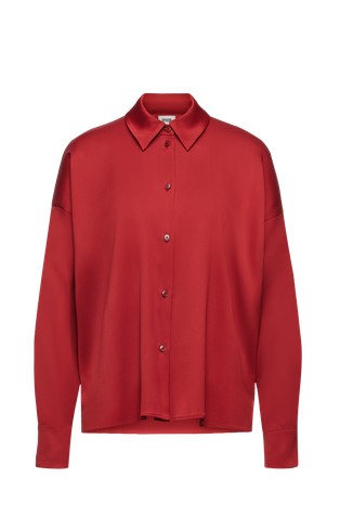 Satin shirt blouse