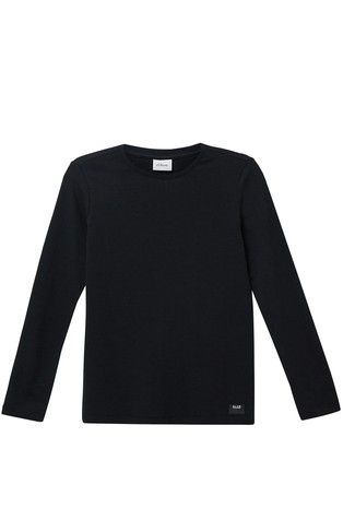 Teksturirana jersey majica dugih rukava