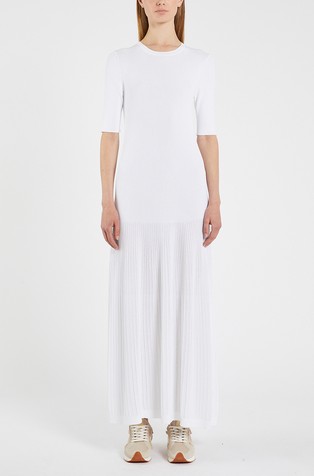 Duga haljina od mješavine viskoze