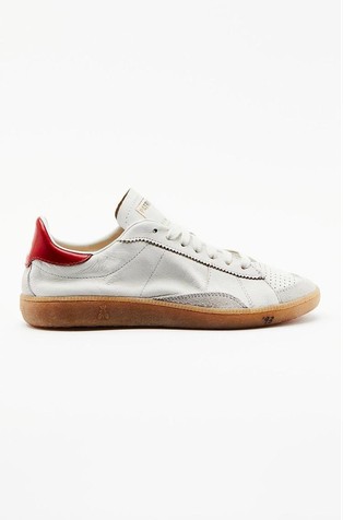 SKIN nappa leather sneakers with detail