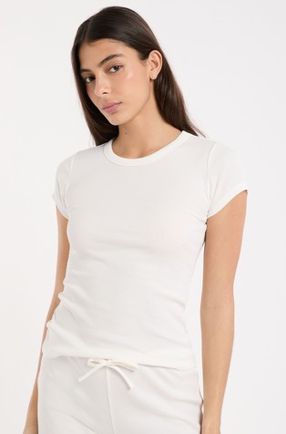 Joani Ribbed Pyjama T-shirt