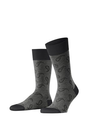 Čarape od mješavine pamuka s paisley uzorkom