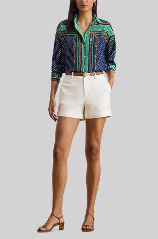 Relaxed fit košulja s uzorkom