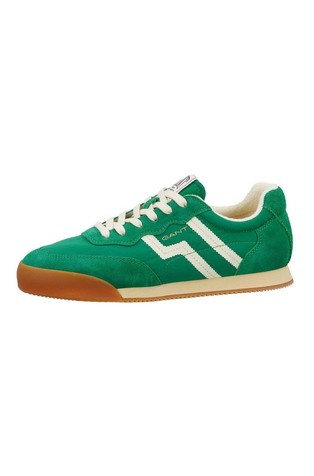 Beylana Suede and Nylon Sneakers