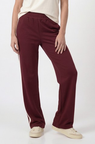 Pants with side stripes