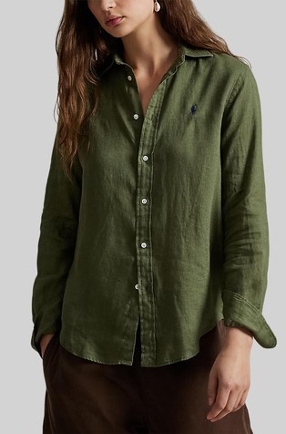 Classic fit lanena košulja