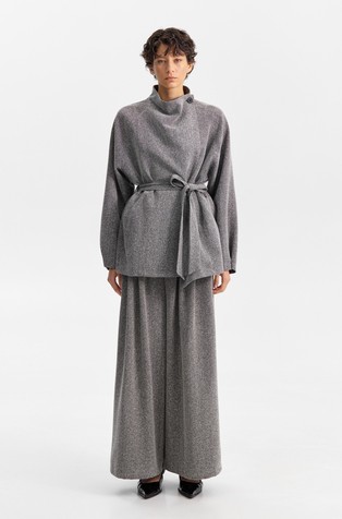 Jakna s trakom za vezanje