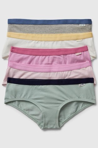 Paket od 5 pari gaćica za djevojčice